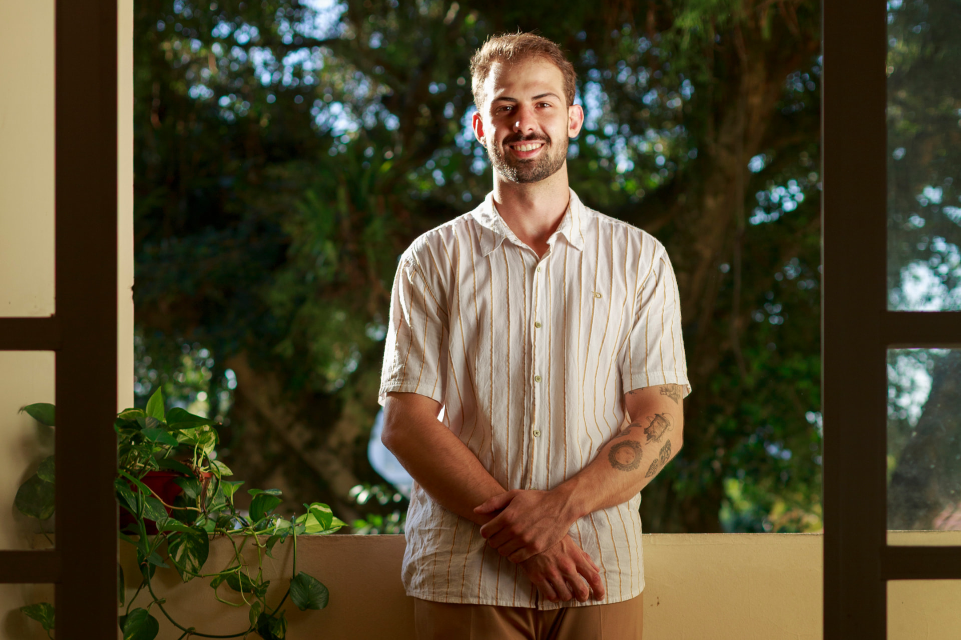 Retrato masculino em Florianópolis